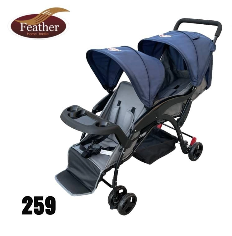 Feather Twin Baby Stroller
