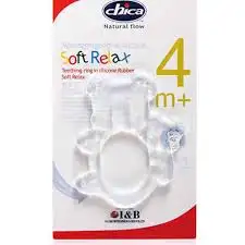 Teether in hanging card