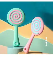Teether in hanging card