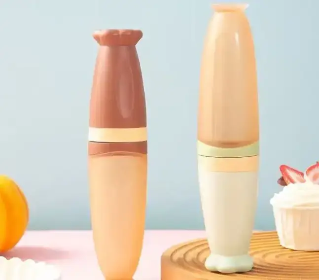120ML Rice Paste Liquid Silicone Squeeze Bottle