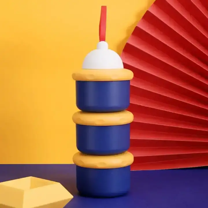 3 layer milk powder container